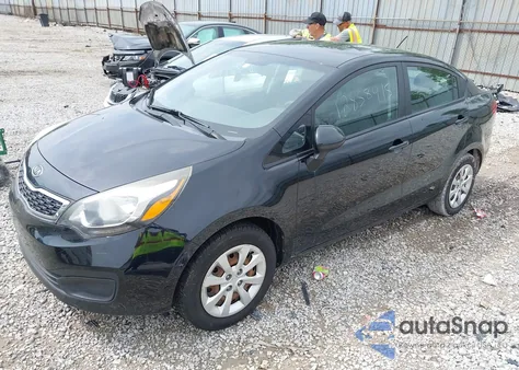 2013 Kia Rio Ex from USA, damaged, VIN KNADN4A31D6115175